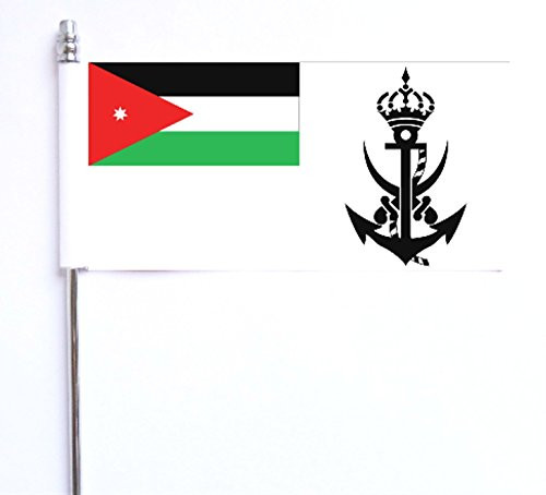 Jordan Royal Jordanian Navy Ensign Ultimate Table Desk Flag