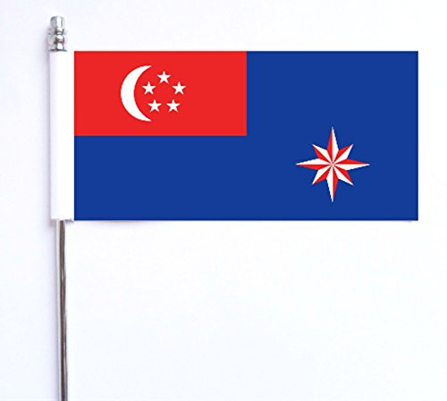 Singapore Government Ensign Ultimate Table Desk Flag