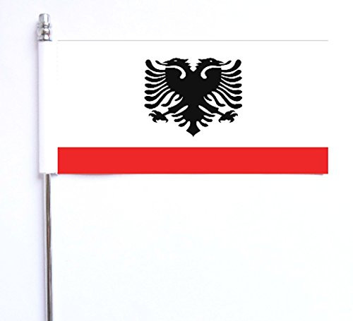 Albanian Naval Force Ensign Ultimate Table Desk Flag
