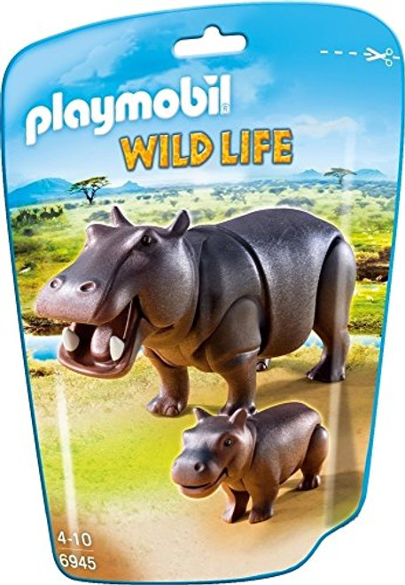 PLAYMOBIL® Hippo with Calf PLAYMOBIL® Hippo with Calf