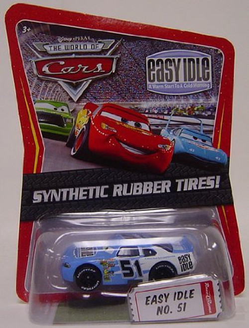 Disney / Pixar CARS Movie Exclusive 1:55 Die Cast Car with Sythentic Rubber Tires Easy Idle Disney / Pixar CARS Movie Exclusive 1:55 Die Cast Car with Sythentic Rubber Tires Easy Idle