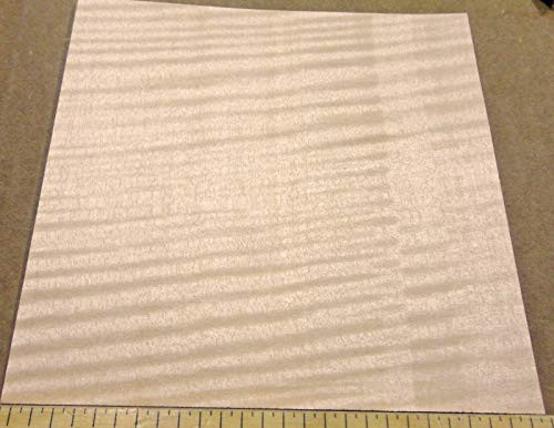Anigre Figured wood veneer sheet 9 inches x 8 inches raw with no backing AAA