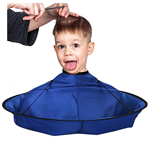 Xiuyuan Foldable Waterproof Adjustable Haircut Cape Umbrella Kids Boys Girls,Kids Hair Cutting Cape Boys Hair Cut Apron Hairdressing Capes for Children Kid Baby Haircut Tools Hair Catcher Home Haircut Xiuyuan Foldable Waterproof Adjustable Haircut Cape Umbrella Kids Boys Girls,Kids Hair Cutting Cape Boys Hair Cut Apron Hairdressing Capes for Children Kid Baby Haircut Tools Hair Catcher Home Haircut