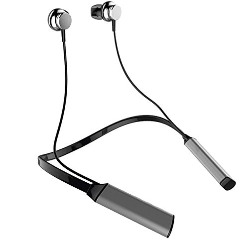 Bluetooth Headphones Neckband Wireless Stereo Earbuds with Magnetic Sports Headset Noise Cancelling Earphones Earpieces Compatible with iPhone X 8 Plus 7 Plus Samsung S9 S8 S7 Note 8 LG Huawei (Grey) Bluetooth Headphones Neckband Wireless Stereo Earbuds with Magnetic Sports Headset Noise Cancelling Earphones Earpieces Compatible with iPhone X 8 Plus 7 Plus Samsung S9 S8 S7 Note 8 LG Huawei (Grey)