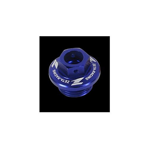 ZETA Anodized Aluminum BLUE Oil Filler Plug RM RMZ 01-13, LTR450R 06-09