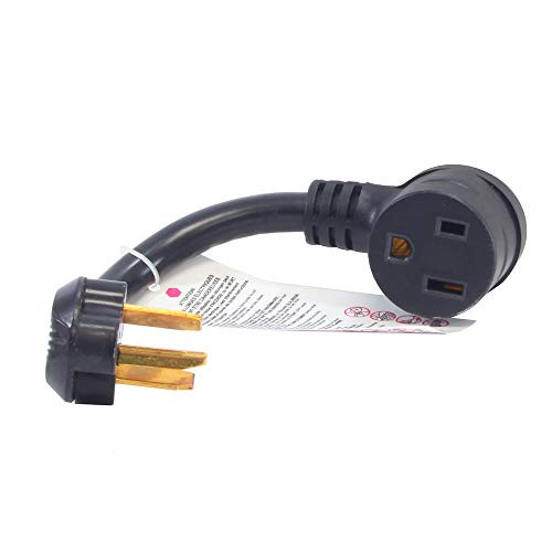 iMeshbean Welder Extension Power Cord 25/50 FT 220 Volt 50 Amp 8/3 NEMA 6-50P for MIG TIG Plasma Welding Heavy Duty -Welder Adapter 10-30P 30A 3-Prong Dryer to 6-50R-