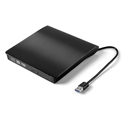 iStrong USB 3.0 External CD Drive,DVD-RW CD-RW Burner Writer Player for MacBook Pro?MacBook Air, Mac OS, PC Laptop with Black