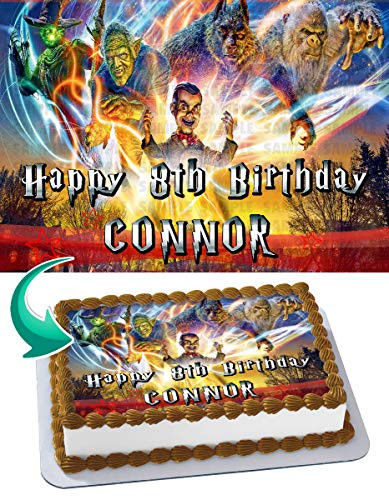 Goosebumps Edible Image Cake Topper Party Personalized 1/4 Sheet