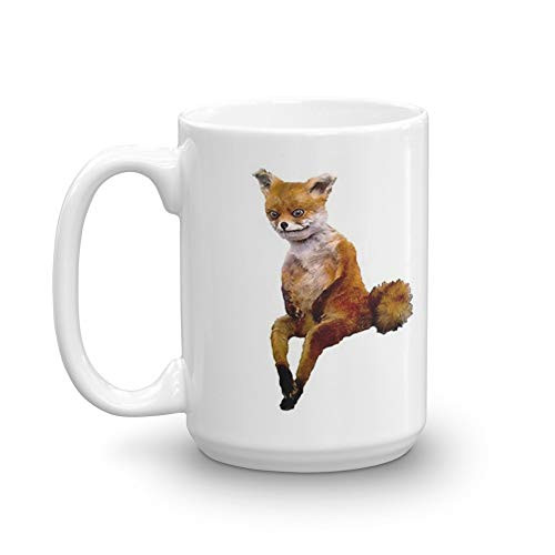 Stoned fox the Taxidermy Fox Meme. 15 Oz Ceramic Glossy Mugs Gift For Coffee Lover Unique Coffee Mug, Coffee Cup. 15 Oz Ceramic Glossy Mugs Gift For Coffee Lover