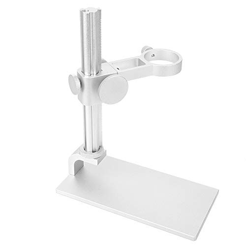Desktop Microscope Holder, Stable Microscope Bracket, Fixing Tool for Digital Microscopes for Electron Microscopes Microscope Accessory-White-
