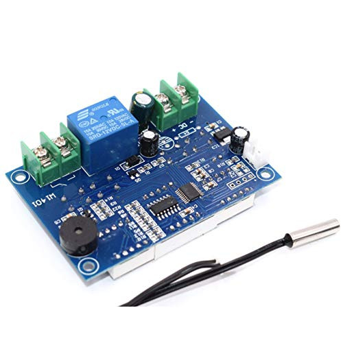 GalaxyElec 5pcs DC12V Thermostat Intelligent Digital Thermostat Temperature Controller with NTC Sensor W1401 led Display