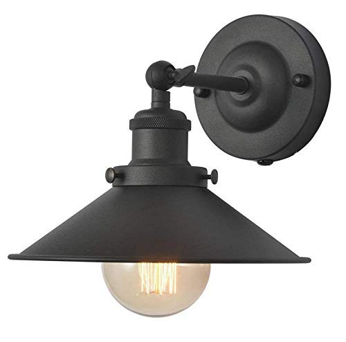 AILIN Premium Retro Industrial Edison Simplicity Metal Wall Sconces Lighting Fixtures?Upgrade Black Finish Shade Vintage Swing Arm Wall Lamp, E26 Base, 1-Light AILIN Premium Retro Industrial Edison Simplicity Metal Wall Sconces Lighting Fixtures?Upgrade Black Finish Shade Vintage Swing Arm Wall Lamp, E26 Base, 1-Light