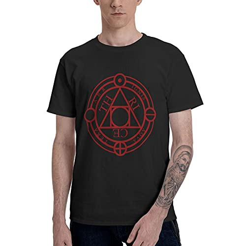 Thrice Logo T Shirt Men's Casual Shirt Fashion T Shirts Tops Black
