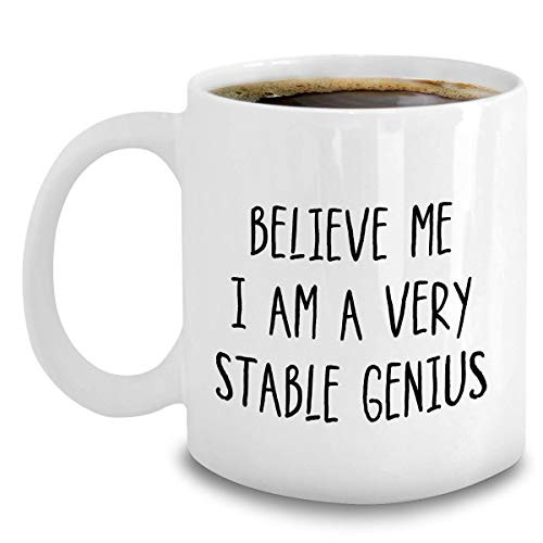Trump Stable Genius Mug Gag Political Gifts Trump Stable Genius Mug Gag Political Gifts