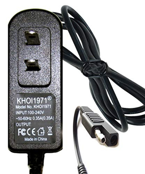 KHOI1971 8-FEET Wall Charger AC Adapter Compatible with Blue Black-Trim KT1378WM KT1378TG KT1378 KIDTRAX Pacific Cycle Chase PAW Patrol Ride on 6V-Volt Battery Charger NOT Created or Sold by KIDTRAX