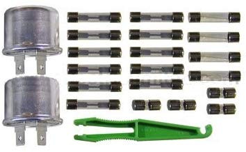Corvette Fuse Kit- Fuse and Flasher -24 Pieces- 1974 C3