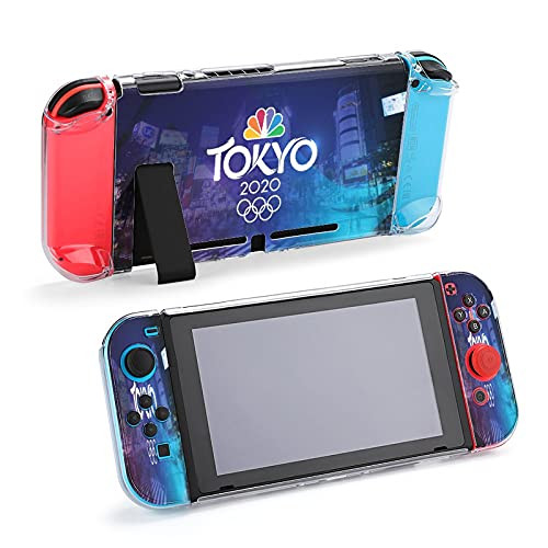 Case for Nintendo Switch,Olympics Unveils Tokyo Logo Protective Case Cover for Nintendo Switch Funny Fashion Switch Game Shell Handheld Grip Protector Cover