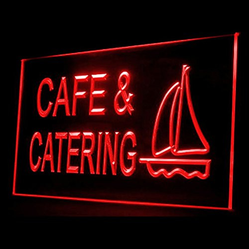 110130 Cafe  and  Catering Restaurant Pasta Display LED Light Neon Sign