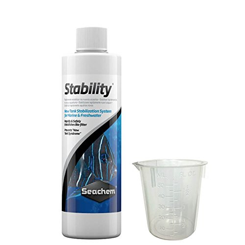 Seachem Stability, 500 ml w/ 50 ml Measuring Cup Bundle Seachem Stability, 500 ml w/ 50 ml Measuring Cup Bundle