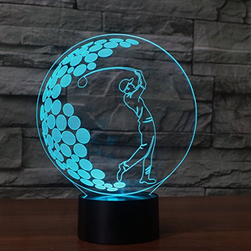 3D Illusion Night Light LED Light 7 Color with Touch Switch USB 3D Illusion Night Light LED Light 7 Color with Touch Switch USB