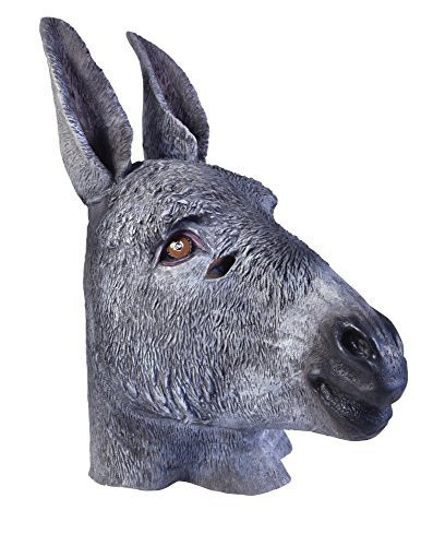 Bristol Novelty BM418 Donkey Overhead Mask -One Size-