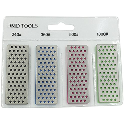 Ski  and  Snowboard Edges Base Diamond Files Plate Set Skiing Sharpeners Tuning Tools Snowboard Edge Polishing Whetstone Plate 70mm in Length 240 360 500 1000 Grit Stone