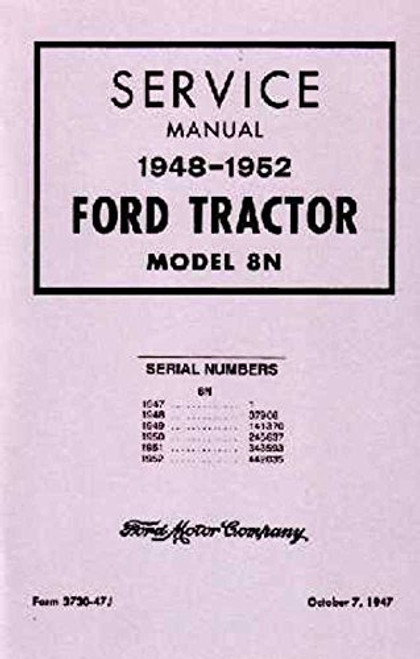bishko automotive literature 1948 1949 1950 1951 1952 Ford 8N Tractor Shop Service Repair Manual Book Engine bishko automotive literature 1948 1949 1950 1951 1952 Ford 8N Tractor Shop Service Repair Manual Book Engine