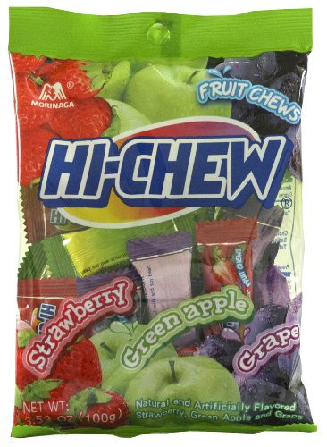 Morinaga Hi Chew Regular Mix Bag, 3.53-Ounce -Pack of 6-