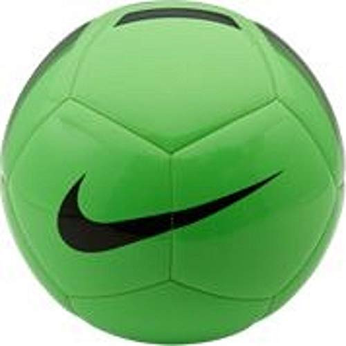 Nike Unisex's Pitch Team Soccer Ball Football Training, Green Strike/Black, 5
