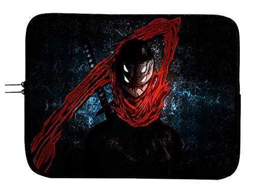 Brand3 Anime Shinobi Laptop Sleeve Bag Tablet Case 13 13.3" Anime Computer Bag Case Sleeve Mouspad-Surface Laptop/Tablet Water Repel Cushioned Protector Case