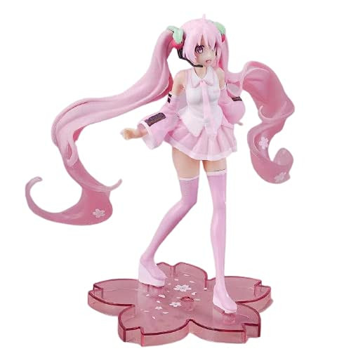 RKJOO Project Diva Hatsune Miku Sakura Version Figure, 7.7"