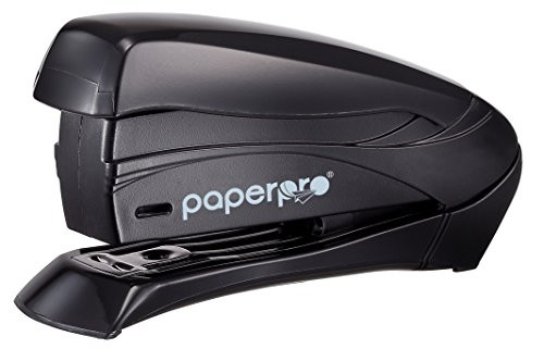 PaperPro - 1495 - Inspire 15 Compact Stapler, 15 Sheets, Half-Strip, Black