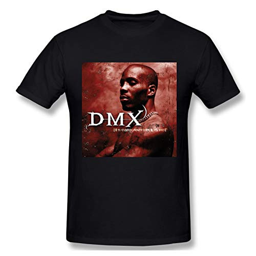 Dark and Hell is Hot DMX Shirt DMX Mens Retro Shirt The Best of DMX Retro Shirt -Dmx1, Medium-