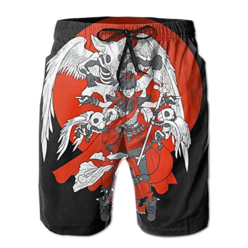 Huangangng Babymetal Beach Shorts Men Quick Dry Board Shorts Fashion Elastic Waist Beach Swim Trunks with Pockets White Huangangng Babymetal Beach Shorts Men Quick Dry Board Shorts Fashion Elastic Waist Beach Swim Trunks with Pockets White