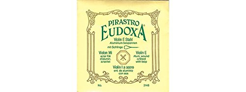 Pirastro Eudoxa Series Violin E String 4/4 Thick Ball End Steel / Aluminum