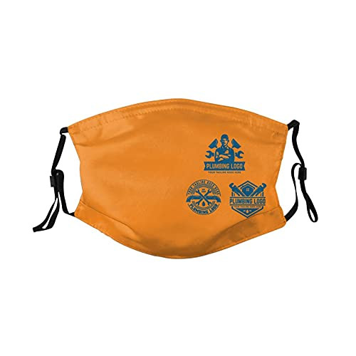 Plumber Plumbing Gifts Unisex Reusable Dust Maskbreathable Sports Mask with Filter