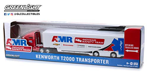 GreenLight 1: 64 Kenworth T2000 AMR IndyCar Safety Team Transporter (30038) GreenLight 1: 64 Kenworth T2000 AMR IndyCar Safety Team Transporter (30038)