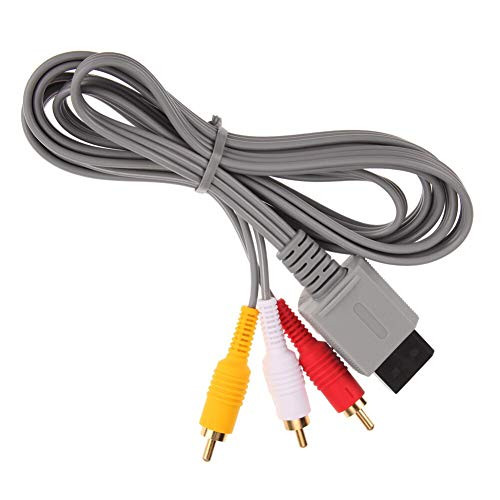 Wiresmith Standard RCA AV Composite Cable for Nintendo Wii / Wii U