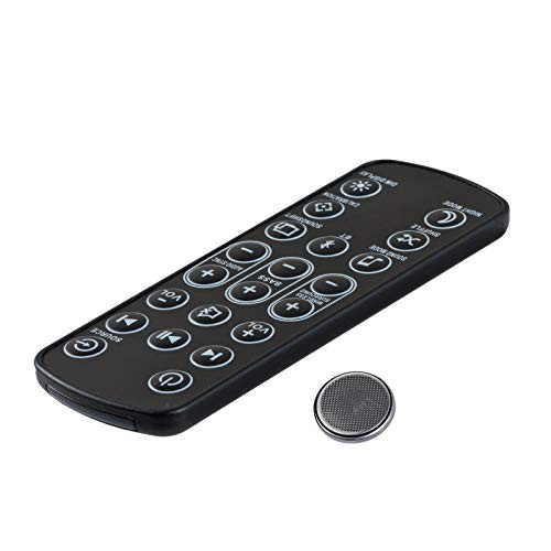 Remote Control for JBL Bar 5.1 Sound Bar System Home Theater, Soundbar Replacement Remote with CR2025 Battery, Surround Sound Subwoofer Speaker Replace Remote Control - Black