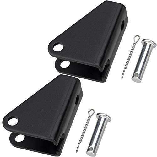 PAGOW Linear Actuator Mounting Brackets- Silver Heavy Duty Metal Mounting Brackets for Linear Actuator-2 PCS-
