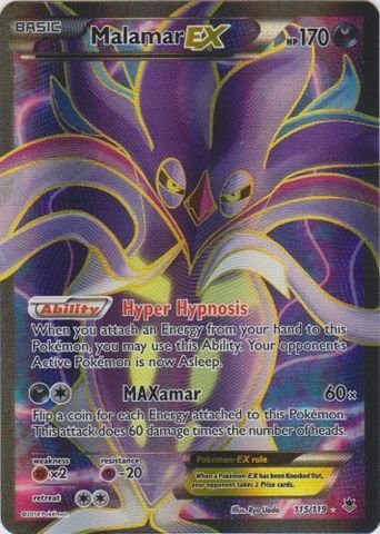 Pokemon - Malamar-EX -115/119- - XY Phantom Forces - Holo