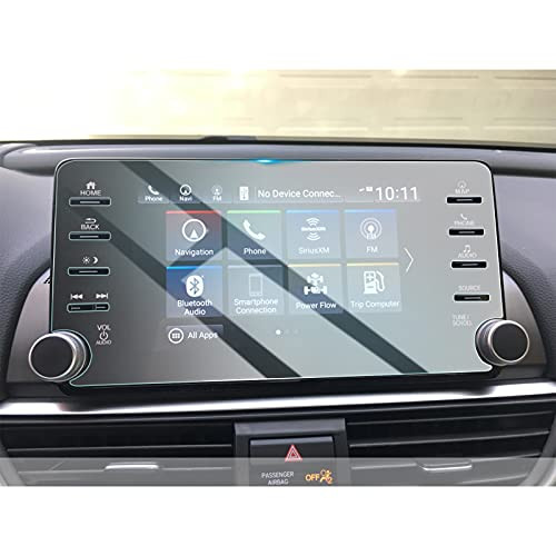 Car Navigation Screen Protector for 2018 2019 2020 Accord Sport EX EX-L Touring EX-L 8 Inches GPS Center Control Touchscreen Film Tempered Glass Compatible for Honda Accessories -Clear-