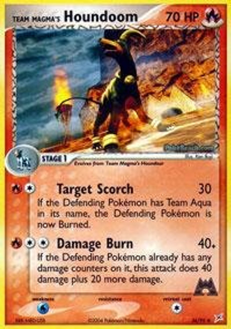 Pokemon - Team Magma's Houndoom -34- - EX Team Magma vs Team Aqua