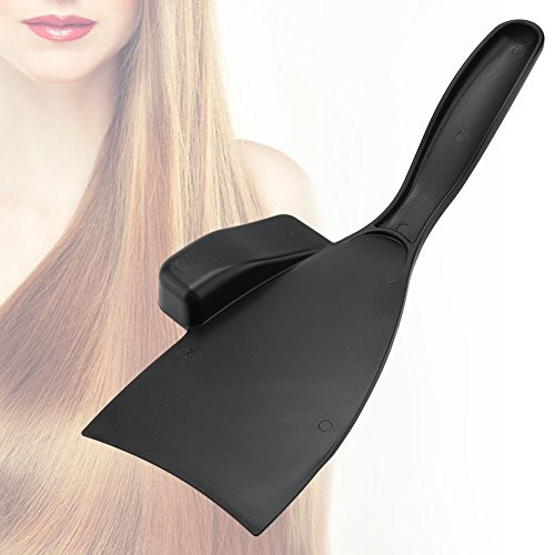 Hair Coloring Dyeing Board-Black Plastic Hair Dye Highlights Bleach Coloring Brush Comb Anti-static Hair Tools for Professional Salon Hairdressing Hair Coloring Highlights Tool Dye Cream Container