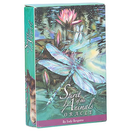 RBSD Tarot Cards Deck- Spirits of The Animals Fate Divination Card- English Version Fortune Telling Cards- Divination Cards Decks Home Party Interactive Board Card Games