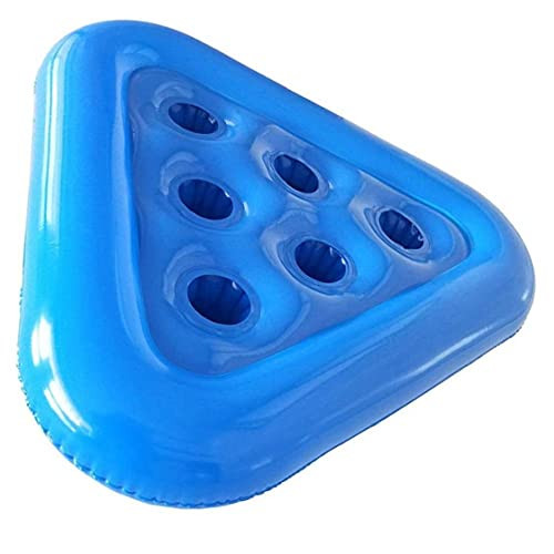 Inflatable Drink Holder PVC Floating Beverage Tray Cup Holder Floats Mobile Cup Saucer for Pool Party Drink