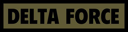 Delta Force TAB Bumper Sticker -logo combat special forces military army-