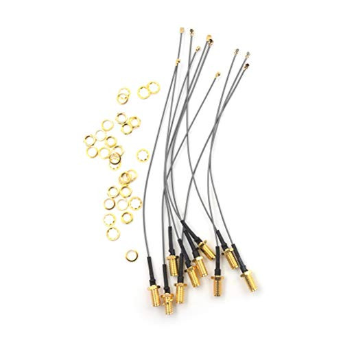 5pcs/kit Extension Cord UFL to RP SMA Connector Antenna WiFi Pigtail Cable IPX to RP-SMA Jack Male SMA to IPX 1.13 17cm