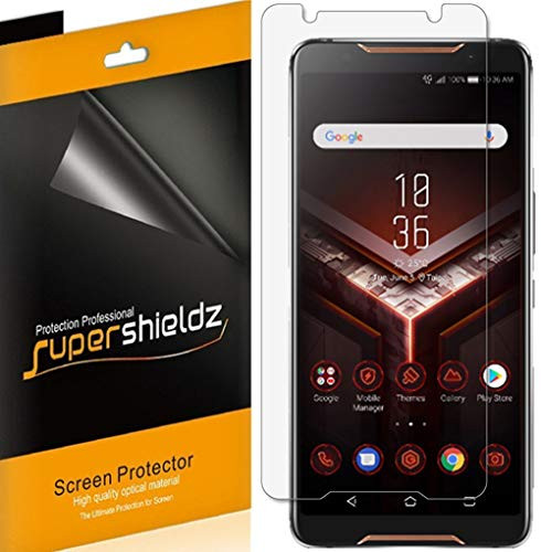 `-6 Pack- Supershieldz Designed for Asus Rog Phone Screen Protector- High Definition Clear Shield -PET-