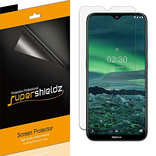 `-6 Pack- Supershieldz Designed for Nokia 2.3 Screen Protector- High Definition Clear Shield -PET-